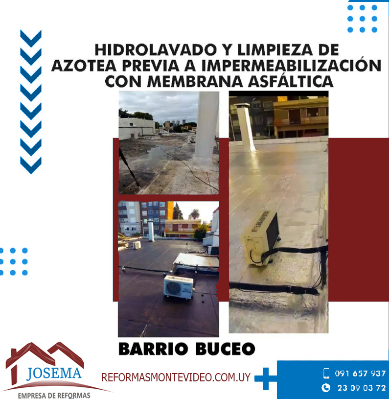 hidrolavado de edificio - membrana - mantenimiento