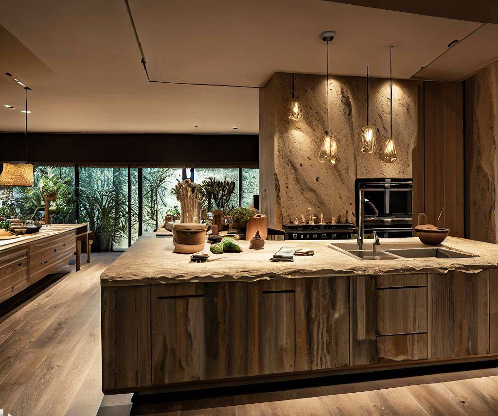 reforma de cocina rustica moderna