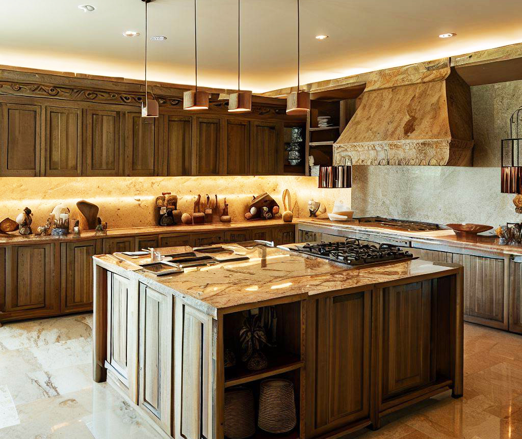 renovacion de cocina rustica y moderna