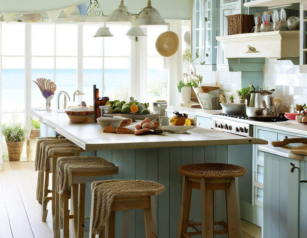 cocina estilo costero cocina estilo costero